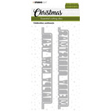 Studio Light Christmas Celebration Sentiments Essentials Cutting Dies (SL-ES-CD240) (OUTLET)