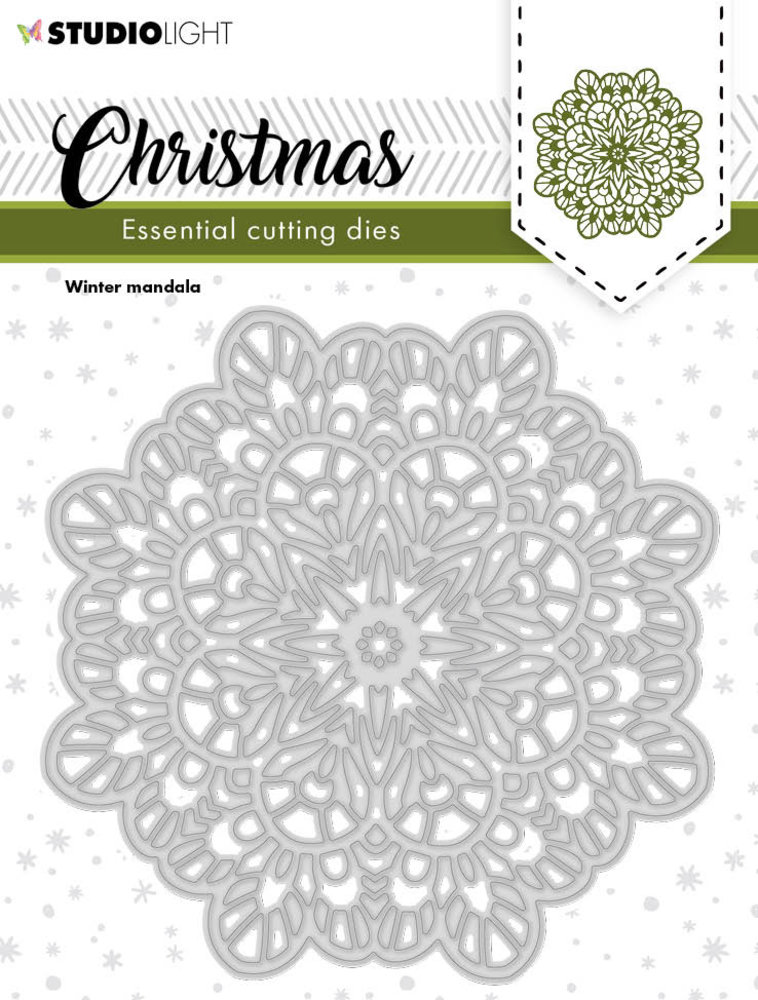 Studio Light Christmas Winter Mandala Essentials Cutting Dies (SL-ES-CD248) (OUTLET) Studio Light Christmas Winter Mandala Essentials Cutting Dies (SL-ES-CD248) (OUTLET)