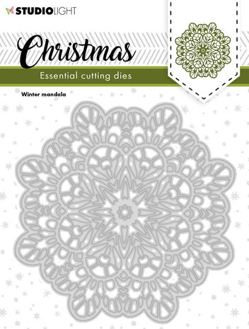 Studio Light Christmas Winter Mandala Essentials Cutting Dies (SL-ES-CD248) (OUTLET) Studio Light Christmas Winter Mandala Essentials Cutting Dies (SL-ES-CD248) (OUTLET)