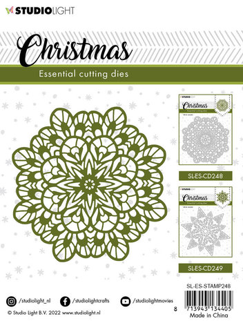 Studio Light Christmas Winter Mandala Essentials Cutting Dies (SL-ES-CD248) (OUTLET) Studio Light Christmas Winter Mandala Essentials Cutting Dies (SL-ES-CD248) (OUTLET)