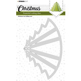 Studio Light Christmas Tree Folding Card Essentials Cutting Dies (SL-ES-CD254) (OUTLET)
