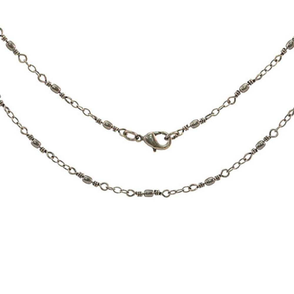 Idea-ology 18" Delicate Chain Gunmetal Wired Beads (THA20084) (DISCONTINUED) Idea-ology 18" Delicate Chain Gunmetal Wired Beads (THA20084) (DISCONTINUED)
