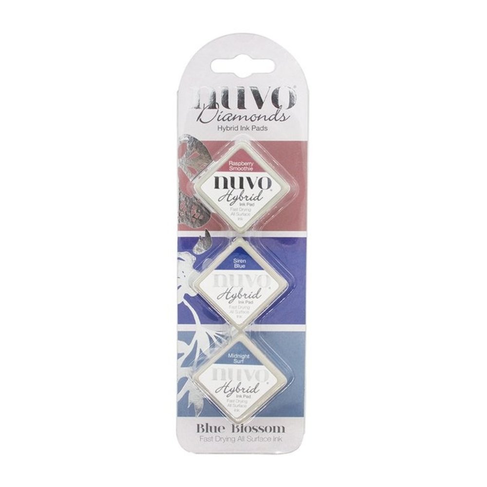 Nuvo Diamond Hybrid Ink Pads Blue Blossom (86N) (DISCONTINUED) Nuvo Diamond Hybrid Ink Pads Blue Blossom (86N) (DISCONTINUED)