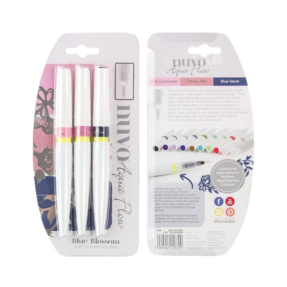 Nuvo Aqua Flow Blue Blossom Set (870N) (DISCONTINUED)