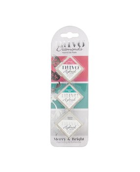 Nuvo Diamond Hybrid Ink Pads Merry & Bright (87n) (DISCONTINUED) Nuvo Diamond Hybrid Ink Pads Merry & Bright (87n) (DISCONTINUED)