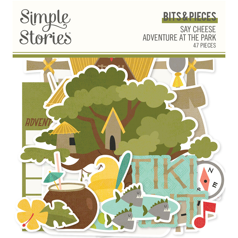 Simple Stories Say Cheese Adventure At The Park Bits & Pieces (17956) (DISCONTINUED)