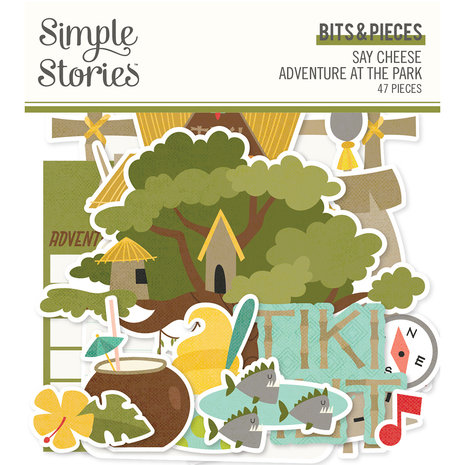 Simple Stories Say Cheese Adventure At The Park Bits & Pieces (17956) (DISCONTINUED)