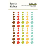 Simple Stories Say Cheese Adventure At The Park Enamel Dots (17959) (DISCONTINUED)