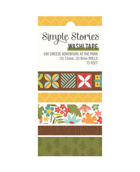 Simple Stories Say Cheese Adventure At The Park Washi Tape (17960) (DISCONTINUED) Simple Stories Say Cheese Adventure At The Park Washi Tape (17960) (DISCONTINUED)