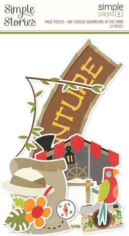 Simple Stories Simple Pages Pieces Say Cheese Adventure At The Park (17961) (DISCONTINUED)
