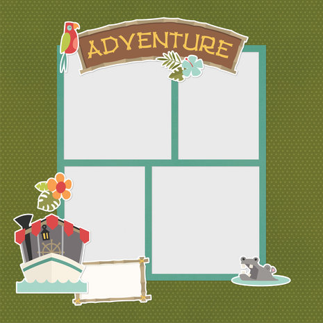 Simple Stories Simple Pages Pieces Say Cheese Adventure At The Park (17961) (DISCONTINUED)