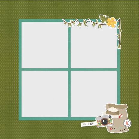 Simple Stories Simple Pages Pieces Say Cheese Adventure At The Park (17961) (DISCONTINUED)