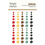 Simple Stories Say Cheese Frontier At The Park Enamel Dots (17991) (DISCONTINUED)