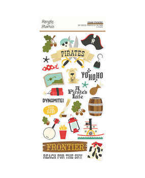 Simple Stories Say Cheese Frontier At The Park Foam Stickers (17989) (DISCONTINUED)