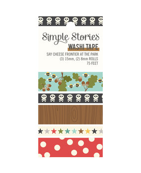 Simple Stories Say Cheese Frontier At The Park Washi Tape (17992) (DISCONTINUED)