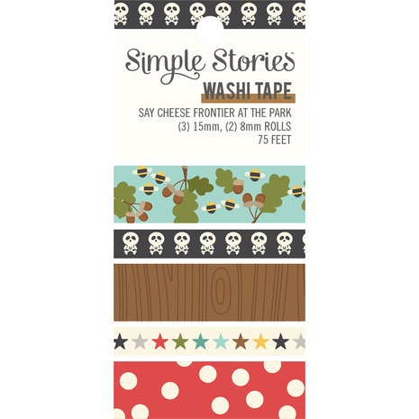 Simple Stories Say Cheese Frontier At The Park Washi Tape (17992) (DISCONTINUED)