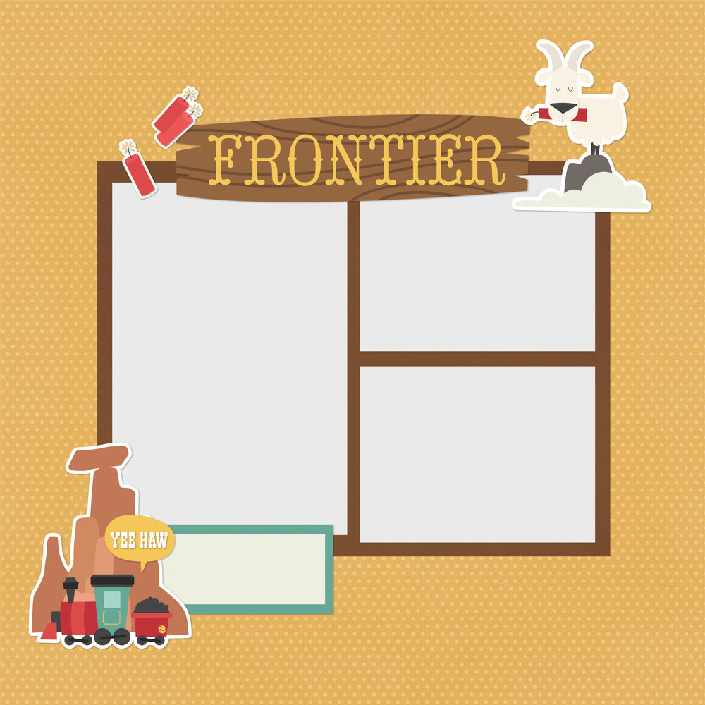 Simple Stories Simple Pages Pieces Say Cheese Frontier At The Park (17993) (DISCONTINUED)