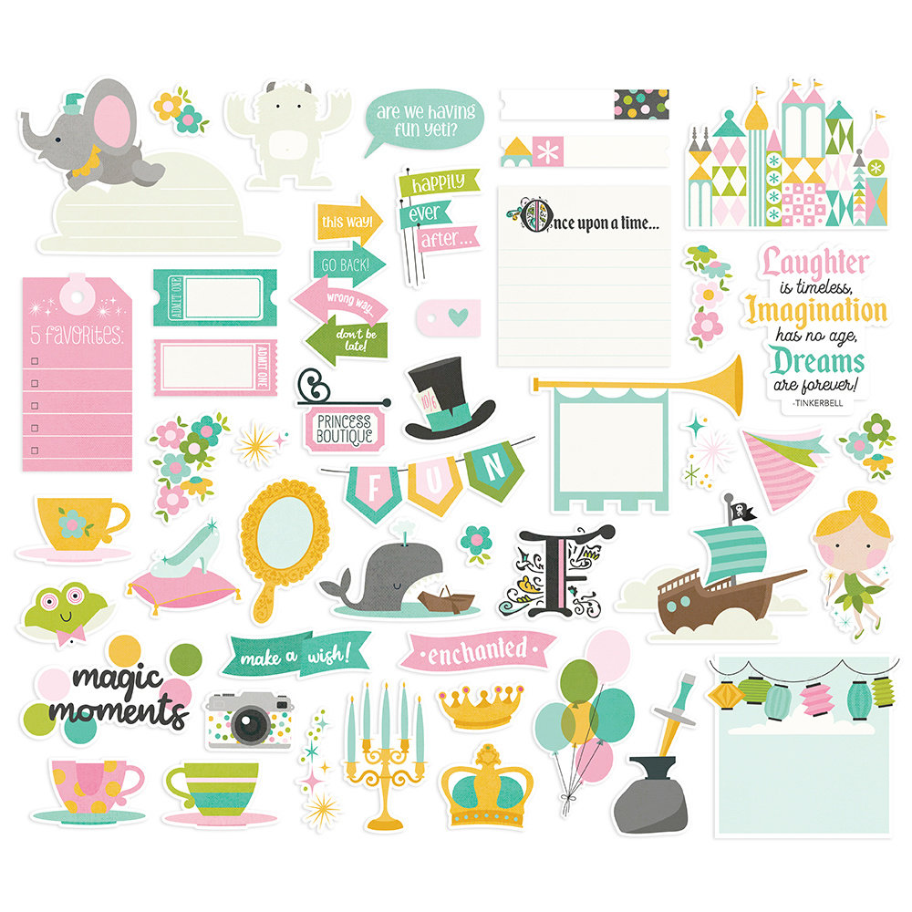 Simple Stories Say Cheese Fantasy At The Park Bits & Pieces (17940) (DISCONTINUED)
