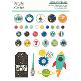 Simple Stories Say Cheese Tomorrow At The Park Decorative Brads (17974) (DISCONTINUED)