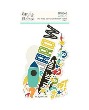 Simple Stories Simple Pages Pieces Say Cheese Tomorrow At The Park (17977) (DISCONTINUED)