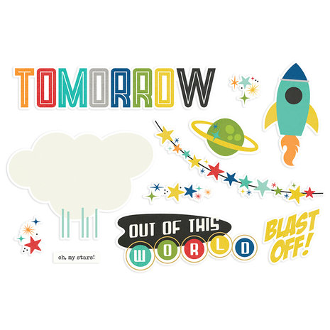 Simple Stories Simple Pages Pieces Say Cheese Tomorrow At The Park (17977) (DISCONTINUED)