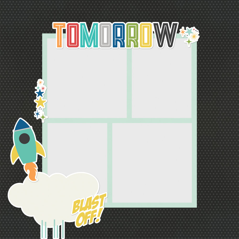 Simple Stories Simple Pages Pieces Say Cheese Tomorrow At The Park (17977) (DISCONTINUED)