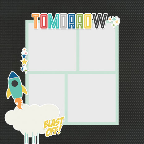 Simple Stories Simple Pages Pieces Say Cheese Tomorrow At The Park (17977) (DISCONTINUED)