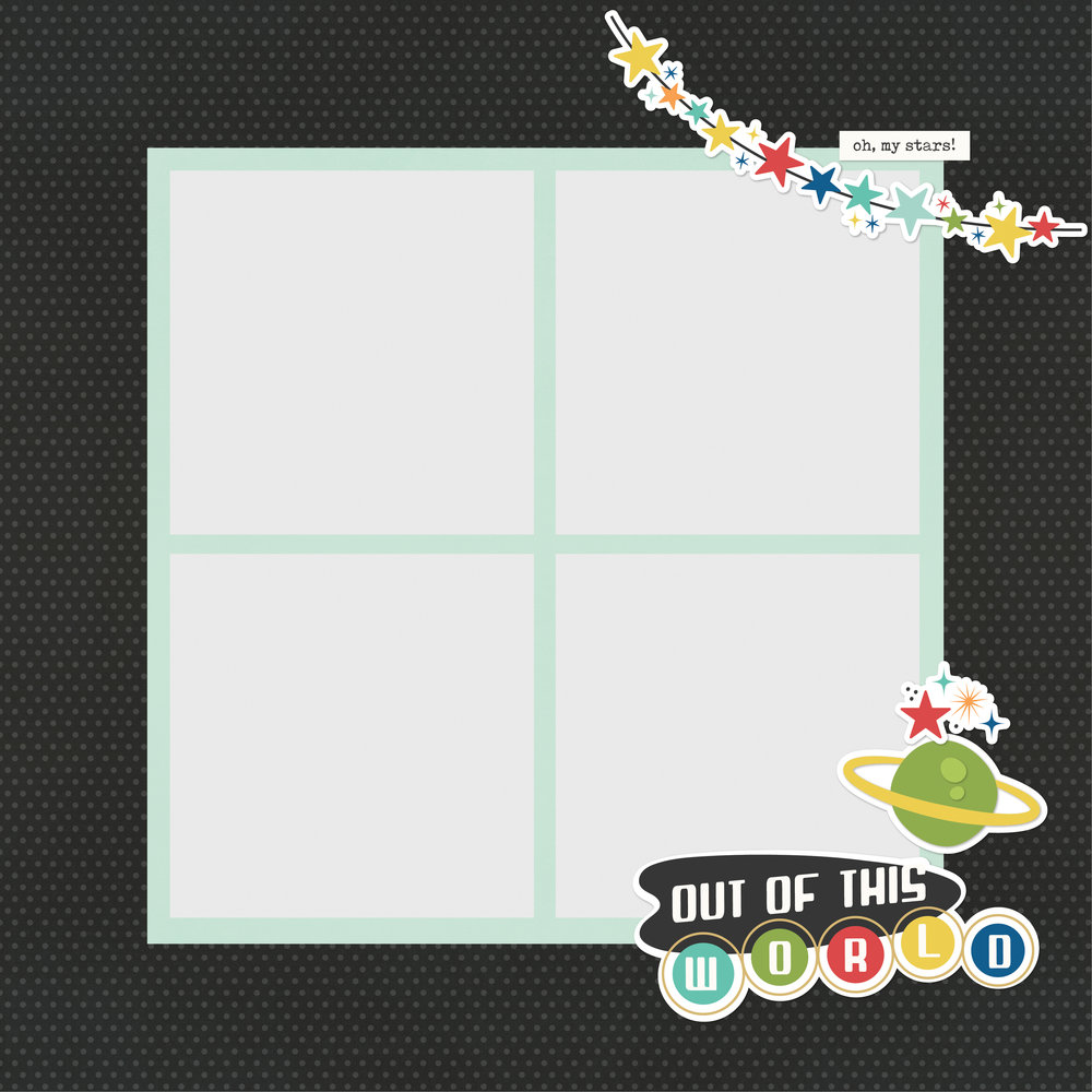 Simple Stories Simple Pages Pieces Say Cheese Tomorrow At The Park (17977) (DISCONTINUED)