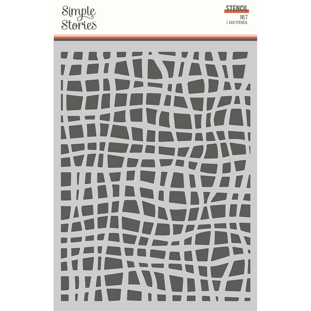 Simple Stories Simple Vintage Lakeside Stencil Net (18032) (DISCONTINUED)