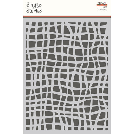 Simple Stories Simple Vintage Lakeside Stencil Net (18032) (DISCONTINUED)