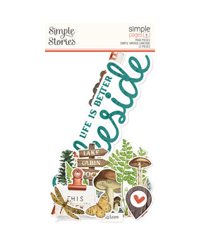 Simple Stories Simple Pages Pieces Simple Vintage Lakeside (18033) (DISCONTINUED)