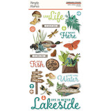 Simple Stories Simple Vintage Lakeside Chipboard (18021) (DISCONTINUED)