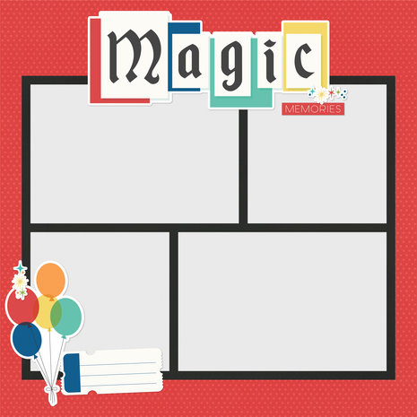 Simple Stories Simple Pages Pieces Say Cheese At The Park (17926) (DISCONTINUED)