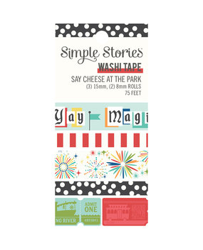 Simple Stories Say Cheese At The Park Washi Tape (17924) (DISCONTINUED)