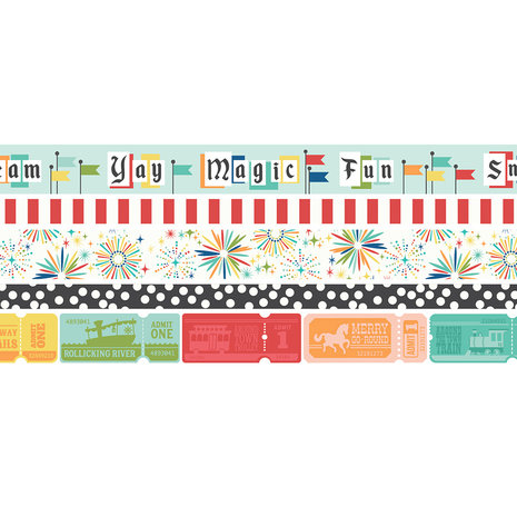 Simple Stories Say Cheese At The Park Washi Tape (17924) (DISCONTINUED)