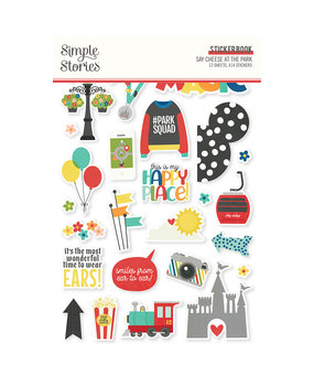 Simple Stories Say Cheese At The Park Sticker Book (17920) (DISCONTINUED) Simple Stories Say Cheese At The Park Sticker Book (17920) (DISCONTINUED)