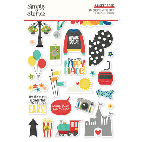 Simple Stories Say Cheese At The Park Sticker Book (17920) (DISCONTINUED)