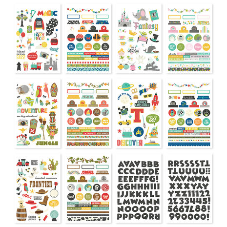 Simple Stories Say Cheese At The Park Sticker Book (17920) (DISCONTINUED)