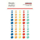 Simple Stories Say Cheese At The Park Enamel Dots (17923) (DISCONTINUED)