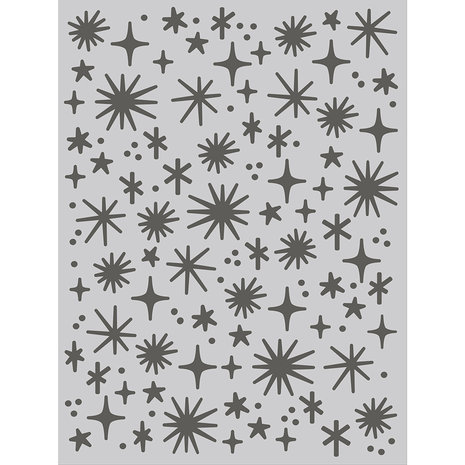 Simple Stories Say Cheese At The Park Stencil Fireworks At The Park (17925) (DISCONTINUED)