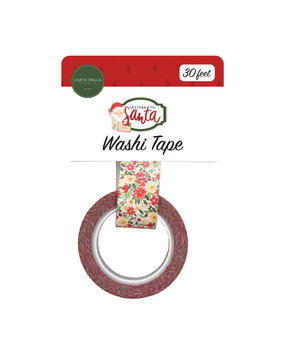 Carta Bella Washi Tape Holly Jolly Floral (CBLS155026) (OUTLET)