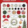 Carta Bella Letters To Santa Adhesive Brads (CBLS155020) (DISCONTINUED) Carta Bella Letters To Santa Adhesive Brads (CBLS155020) (DISCONTINUED)
