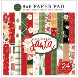 Carta Bella Letters To Santa 6x6 Inch Paper Pad (CBLS155023) (OUTLET)