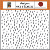 Carta Bella Autumn Dots Stencil (CBWF154034) (OUTLET)