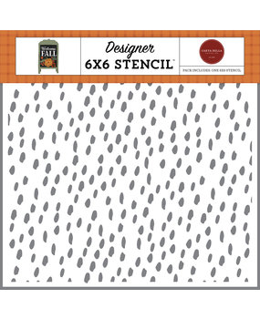 Carta Bella Autumn Dots Stencil (CBWF154034) (OUTLET)
