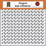 Carta Bella Pair Of Falling Leaves Stencil (CBWF154033) (OUTLET)