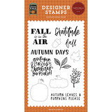 Carta Bella Pumpkins Please Clear Stamps (CBWF154046) (OUTLET)