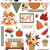 Carta Bella Welcome Fall Chipboard Accents (CBWF154021) (OUTLET)