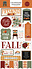 Welcome Fall Chipboard Phrases (CBWF154022) (OUTLET)