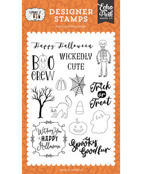 Echo Park Wickedly Cute Clear Stamps (SPO284045) (DISCONTINUED) Echo Park Wickedly Cute Clear Stamps (SPO284045) (DISCONTINUED)